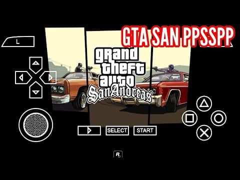 GTA San Andreas PPSSPP Zip File Download 70 MB Android – isoroms